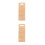 2Pièces Planche À Main Bois Durable Khaki Pour Blouse T-Shirt 7
