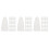 90Pièces Couvre-Lames Transparent Protection Ciseaux Maison 5