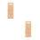 2Pièces Planche À Main Bois Durable Khaki Pour Blouse T-Shirt 8