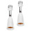 Extensor de casquillo ajustable E27 – Blanco, paquete de 2 1