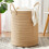 62L Jute Laundry Hamper Basket 1