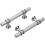 10-Pack Brushed Nickel Cabinet Knobs, 76mm Centre 1