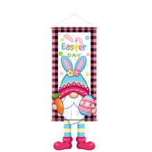 Easter Hanging Banner with Bunny & Egg Print