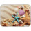 Starfish Dish Drying Mat, Polyester & Sponge, 16x18 in 1