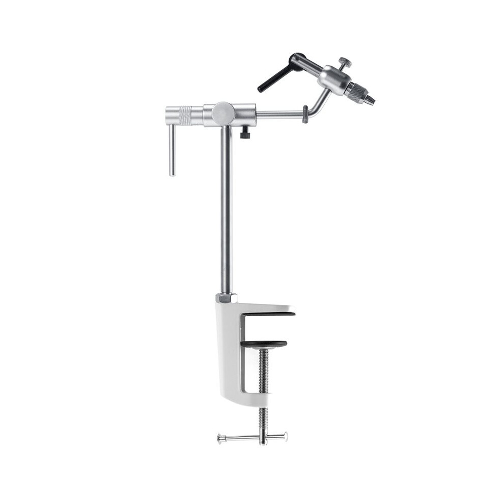360 Rotary Fly Tying Vise With Sturdy Base, Premium Aluminum Adjustable Fly Tying Tool Rotary Bench Vise 4713908236568