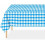 Light Pink Plastic Tablecloth 54 x 108 in, 6 Pack 1