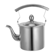 Campingkocher aus Edelstahl, 1,5 l, Silber