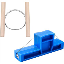 2 Pcs Angle Cutting Clay Tool and Clay Wire Cutter Steel Wire Bevel Cutter Pottery for Ceramics Sculpting, Cheese Dough