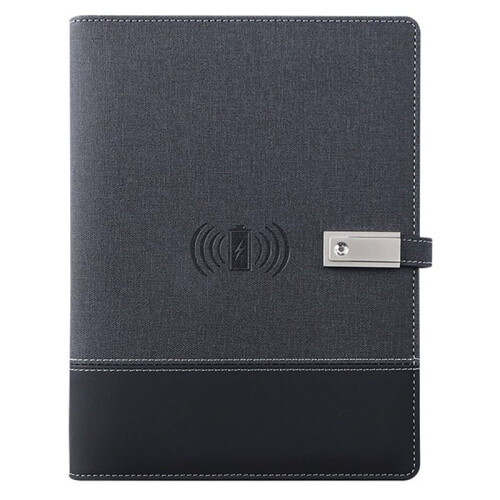 Notebook Wireless Charging 8000mAh Power Supply for Student Business Record Notes Writing Notepad