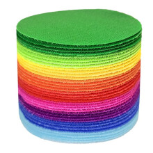 36 Stück Bunte Runde Teppichmarkierungen für Klassenzimmer, Aufkleber Zur Markierung Von Teppichen