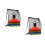2Sets Agility Training Voetbal Cone Set Plastic Felgekleurde 8