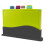 Cutting Boards with Holder Sets for Kitchen Anti Bacterium Plastic Chopping Block Plastic Dishwasher Safe Chrismas 2