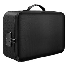 Fireproof Document Storage Bag, Multi-Layered, Large-Capacity, Multi-Functional Box for Home Use and Certificate