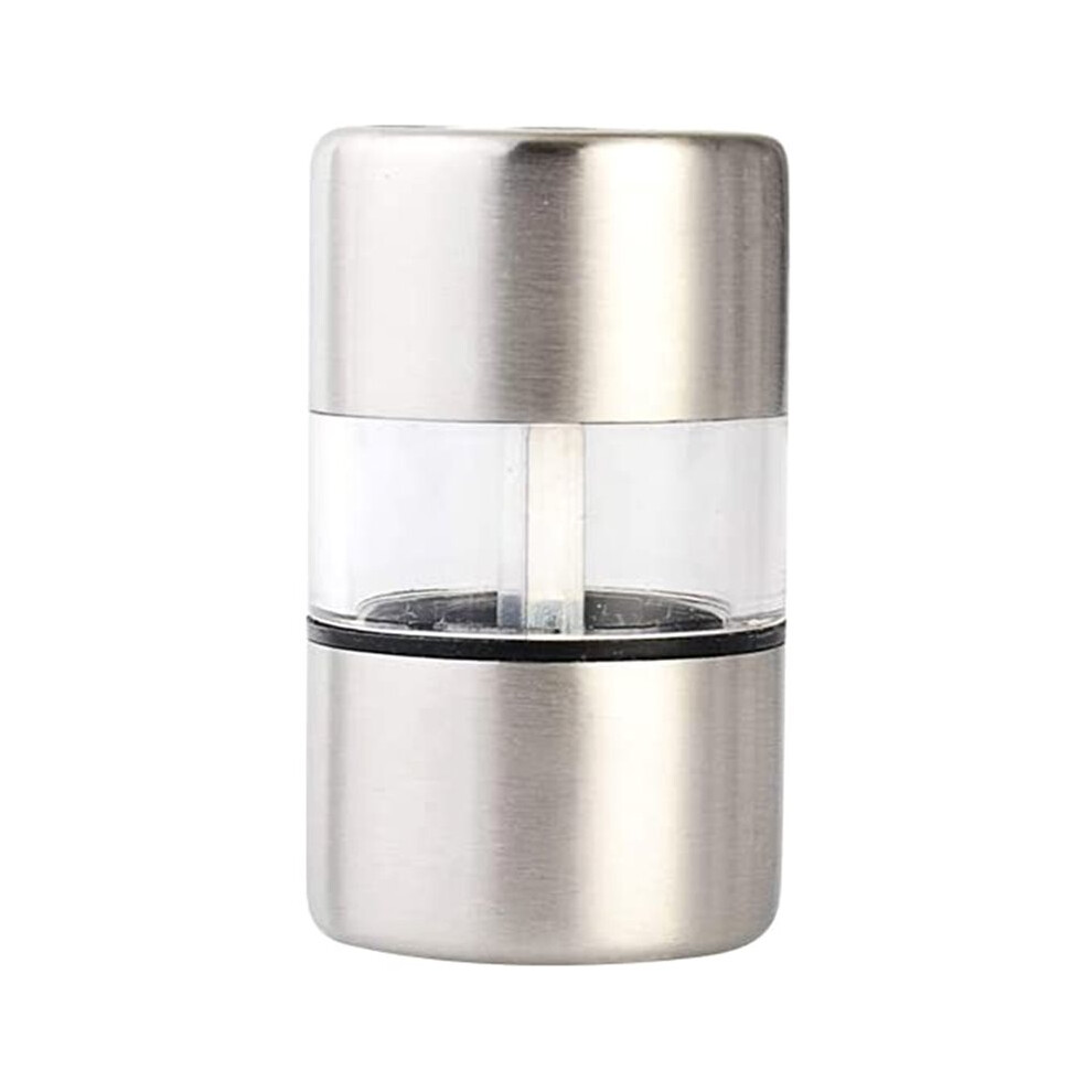 Tauoh Manual Salt Pepper Grinder Stainless Steel Portable Mill Grinder For Herb Pepper Rose Salt Kitchen Grinding Gadgets