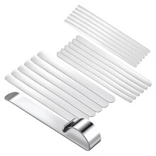 Metal Stamping Kit for Bracelets with Mandrel, Letter Stamps, and Blanks for Custom Jewelry Making