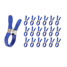 18 PCS Swimming Pool Cover Clips Wind Guard Clamps Pool Cover Clamps for Above Ground Pool Covers
