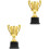 2Pièces Or Cadeau Enfant Décor Maison 4