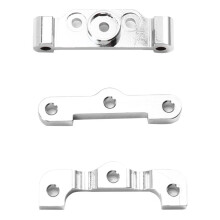RC Car Upgrade Front and Rear Arm Codes Kit for MJX 1/14 14301 14302 14303 14304 RC Car Accessories Silver