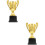 2Pièces Or Cadeau Enfant Décor Maison 7