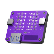 TC-24 Dual- Type-C Tester Tools for Phones Motherboard Coil Tester Inductor Detector Repair Quick Fault Check