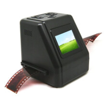 Scanner per Diapositive Converte Pellicole da 135, 126 e 110 In Negativi, Foto A Colori In Bianco e Nero, JPG, 22 MP con Schermo LCD da 2,0"