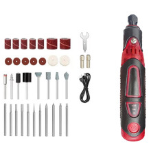 36 Accessory Engraving Pen Grinder with 3-Speed Adjustment for Grinding Honing Cutting Drilling Deburring and Polishing