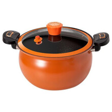 Pentola A Pressione, Pentola A Pressione Veloce, Pentola A Pressione Antiaderente con Coperchio Trasparente per Cucinare, Cuocere A Vapore, Cucinare