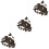 30Ensembles Boutons Pression Bronze Retro Pour Projets De Couture 5