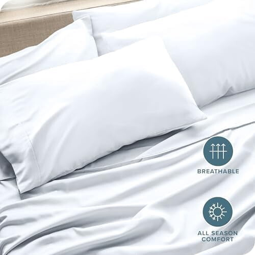 Microfiber Pillowcases 4-Pack Standard Size 20 x 30 in 2