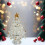 Resin Crystal Tabletop Christmas Tree Ornament 1pc 5
