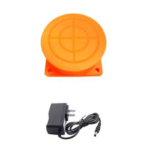 201W Water Tank Level Sensor,Full Water Alarm System Controller, Smartphone Remote Detection Overflow Leak Alert-EU Plug