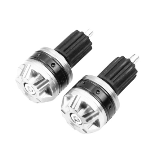 Aluminum Alloy Motorcycle Handlebar End Plugs 2 pcs 1
