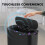 5G motion sensor trash can slim plastic 13L 4