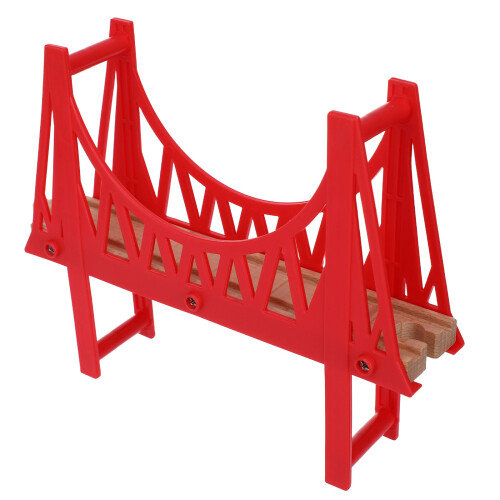 3Pcs Wooden Train Bridge Accessories for Kids 2