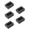 5Pièces Creuset Graphite Stable Pour Fusion Métaux 7