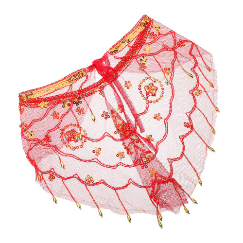 5Pièces Voiles Demi- Polyester Pour Danse Et Cosplay 1