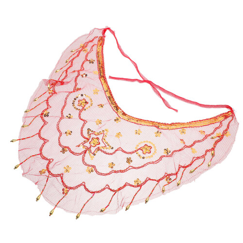 5Pièces Voiles Demi- Polyester Pour Danse Et Cosplay 2