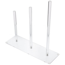 3-Tier Clear Acrylic Scrunchie Holder Stand