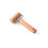 Wooden Dough Roller – Beechwood, Single Wheel, Handheld 1