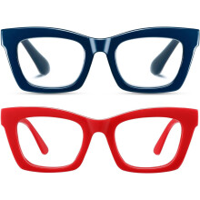 Oprah-ähnliche Lesebrille für Damen mit Blaulichtfilter