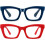 Oprah-ähnliche Lesebrille für Damen mit Blaulichtfilter 1