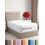 Drap-housse blanc King extra profond 45 à 60 cm 1