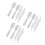 1200Pièces Cuillères Mini Transparentes Pour Glace Gâteau 9