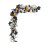 Pumpkin & Maple Leaf Garland Plastic Rattan 175 cm 1
