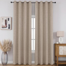 Verdunkelungsvorhänge mit Ösen, 2 Paneele, 52 x 96 Zoll