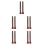 5Pcs Wooden Handle Cleaning Brushes for String Instruments Home Use 9