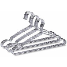 Stainless Steel Pant Hangers 50 Pack 16.5 x 8 in