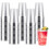 100 x 12oz Silver Plastic Party Cups 1
