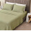 Twin Sage Brushed Microfiber Sheet Set 3-Piece 1