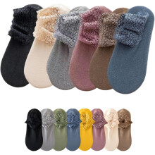 Damen-Spitzensocken, wärmend, weich und atmungsaktiv, Paar
